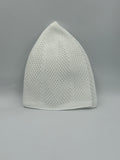 White fitted Kufi