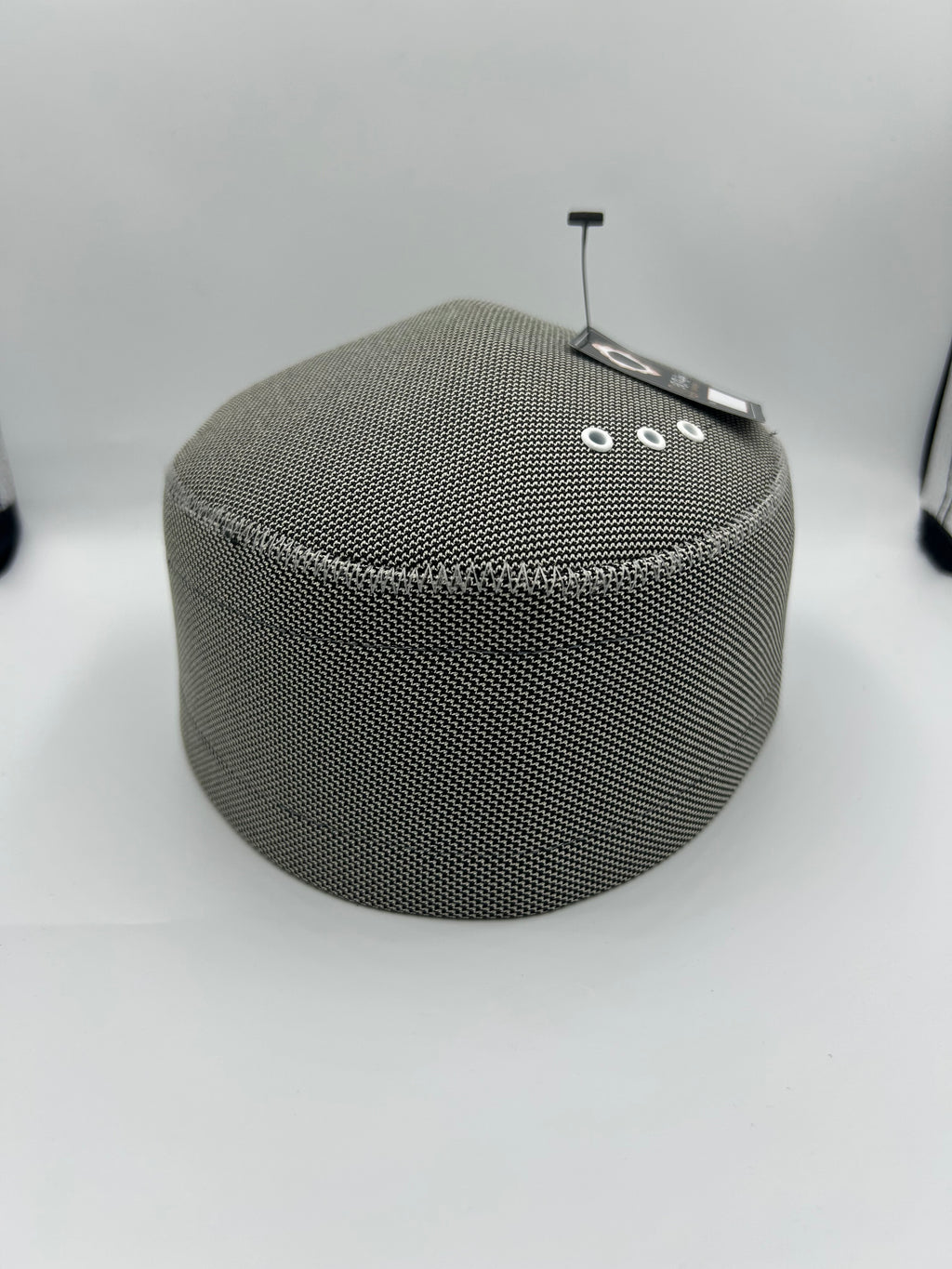 Hard Grey Hat, with holes on the top