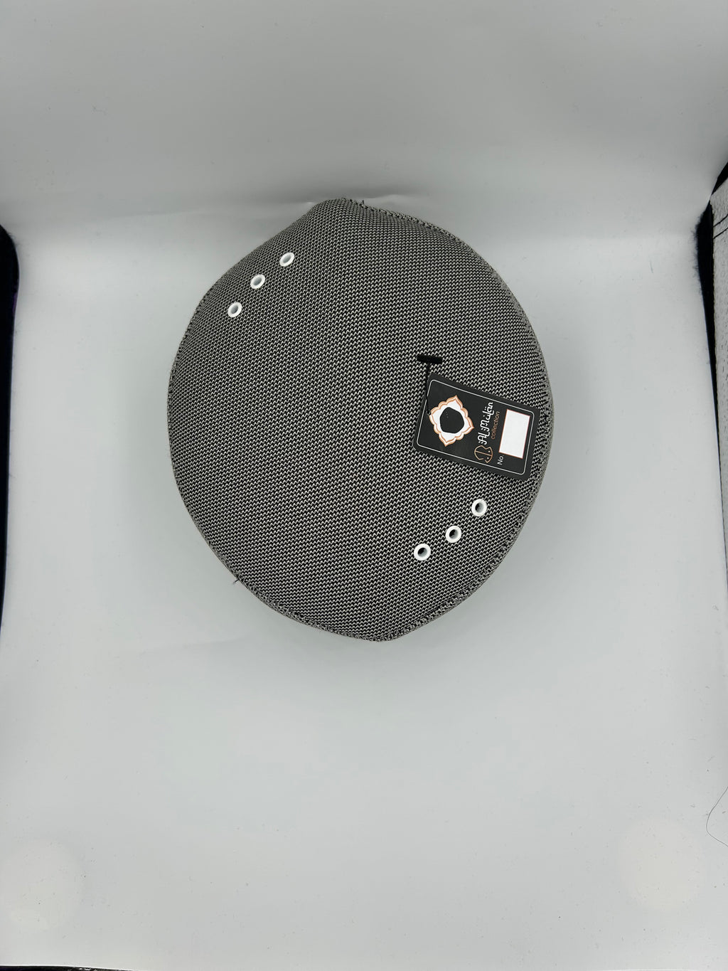 Hard Grey Hat, with holes on the top