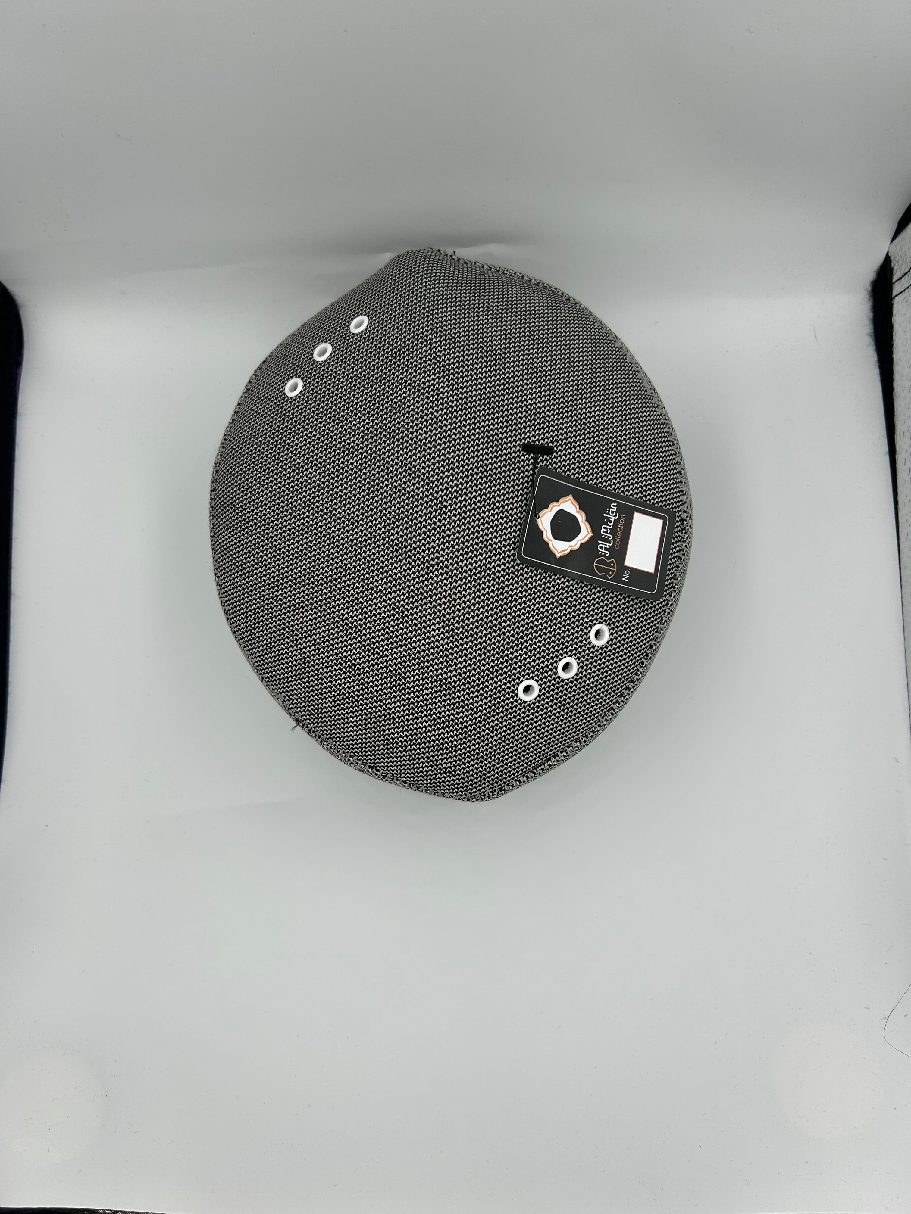 Hard Grey Hat, with holes on the top