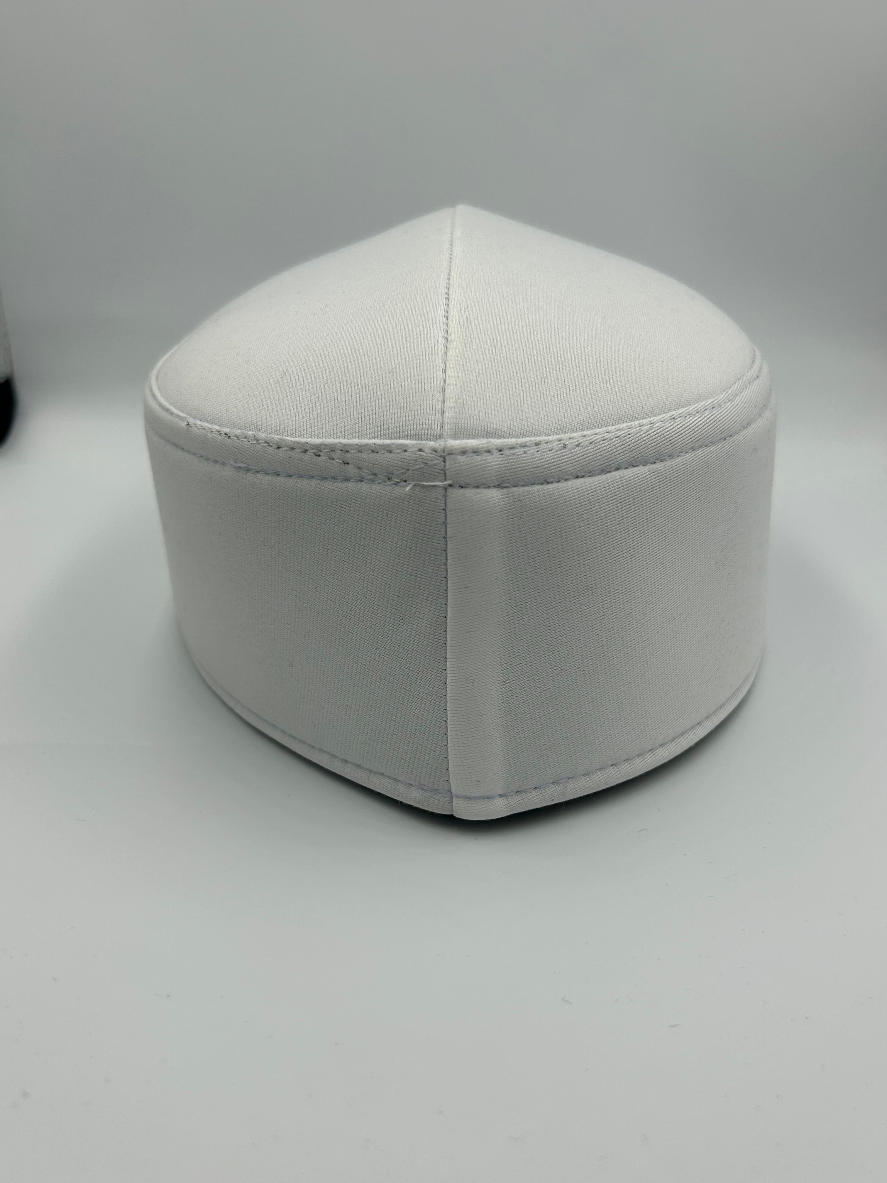 Hard smooth fabric Indonesian Hat with holes on the the top