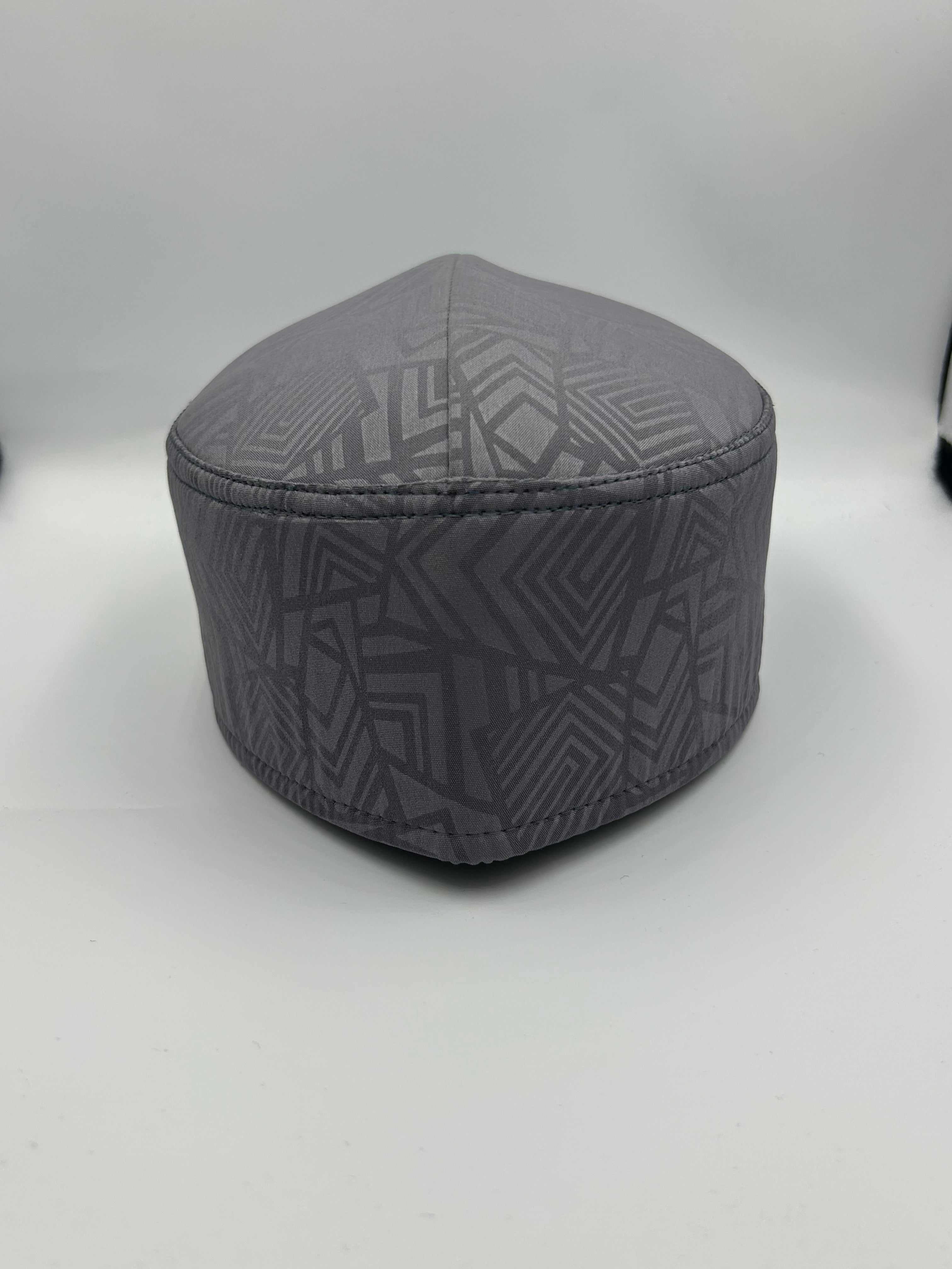 Hard Self Design Grey Indonesian Hat