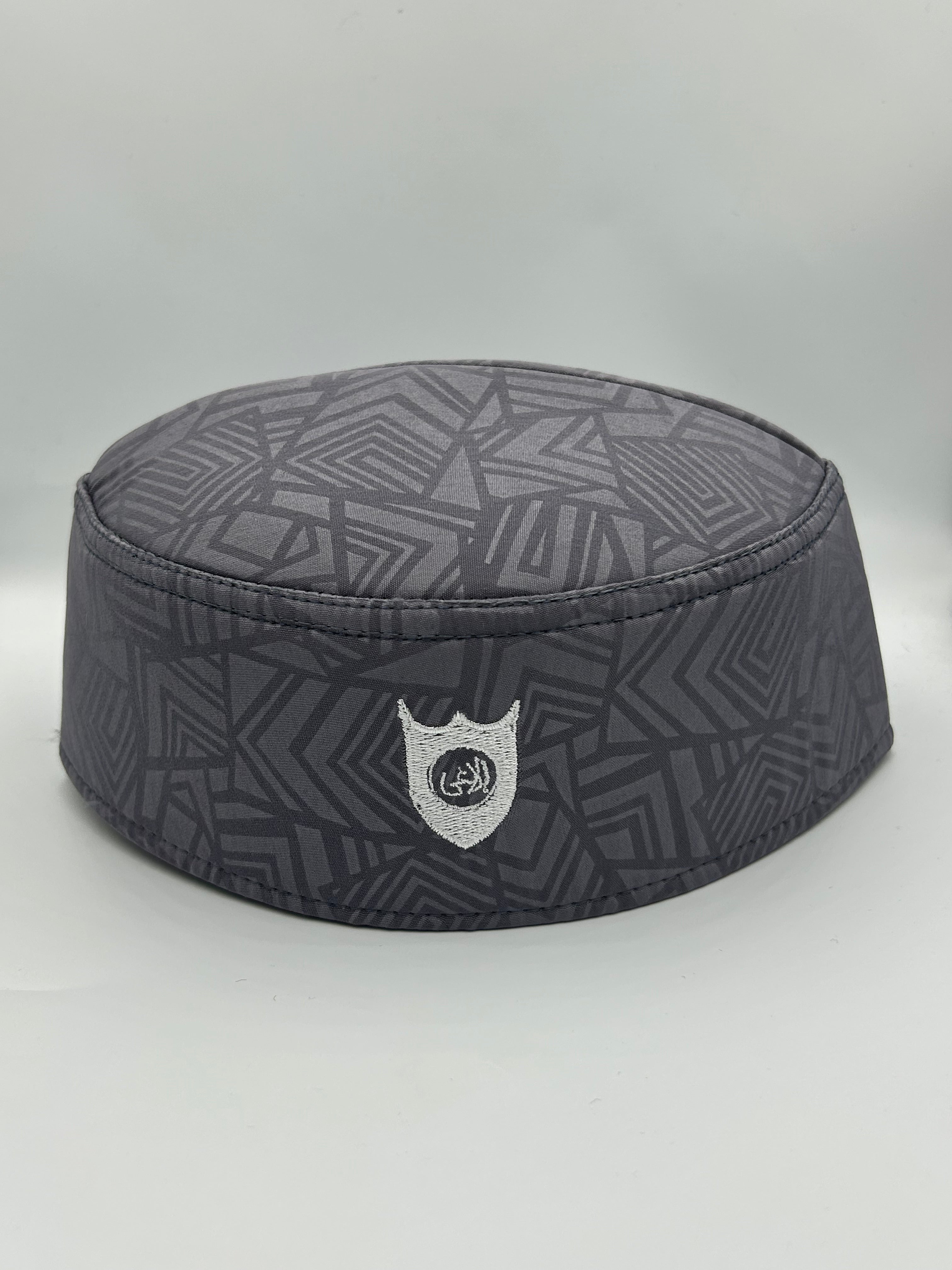 Hard Self Design Grey Indonesian Hat