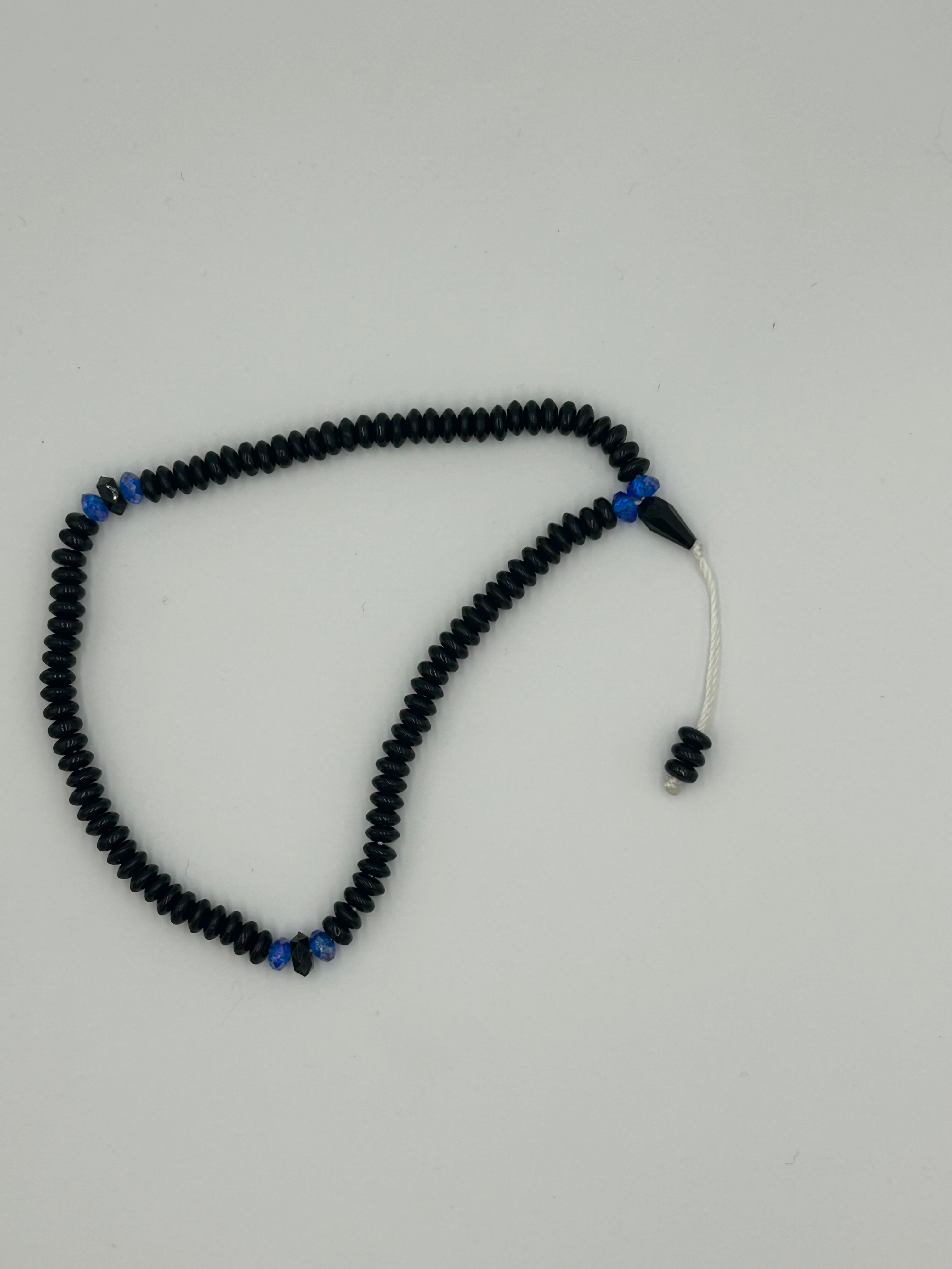 Tasbeeh blue and black