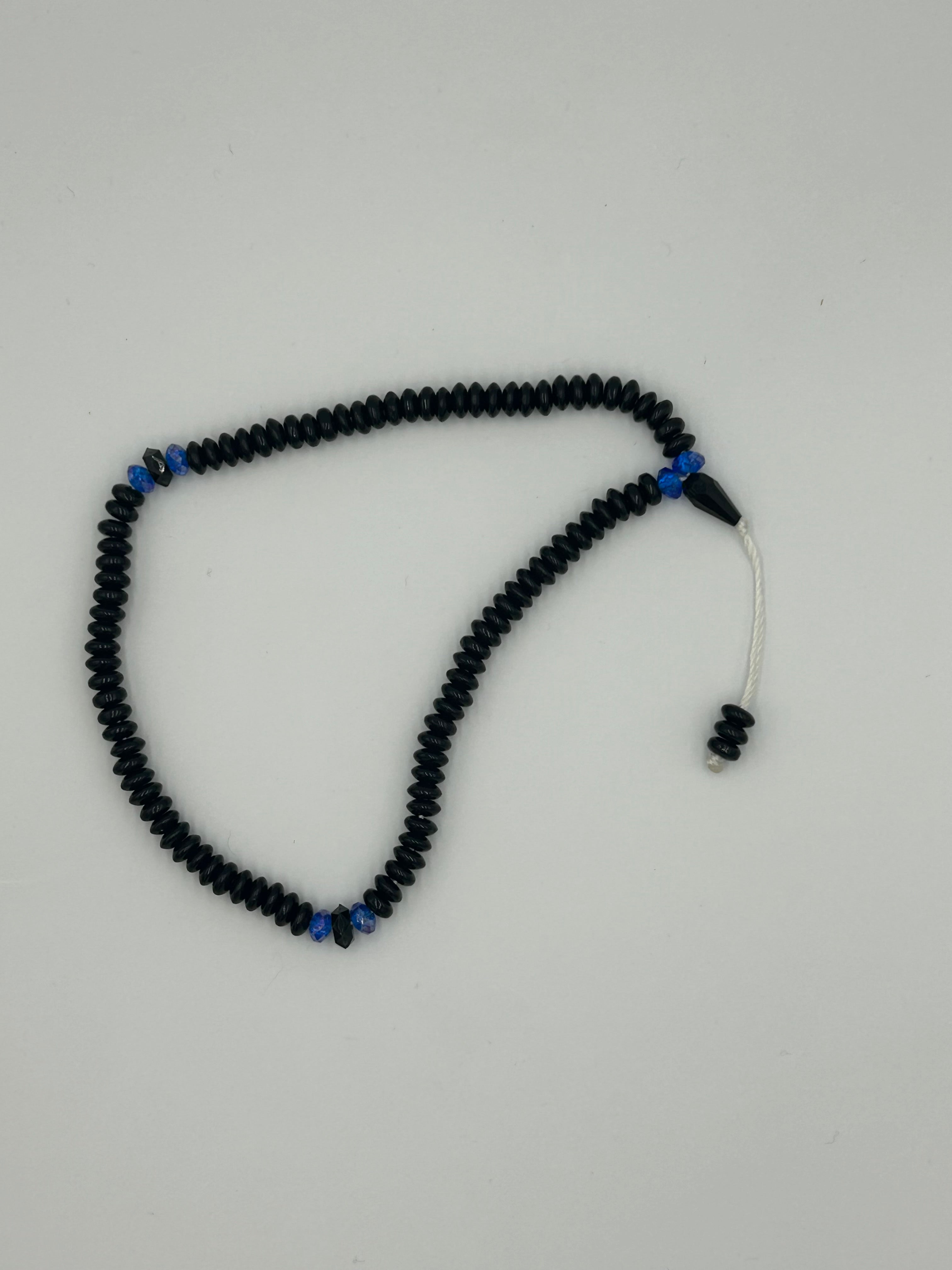 Tasbeeh blue and black