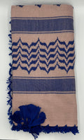 Blue and Brown Keffiyah