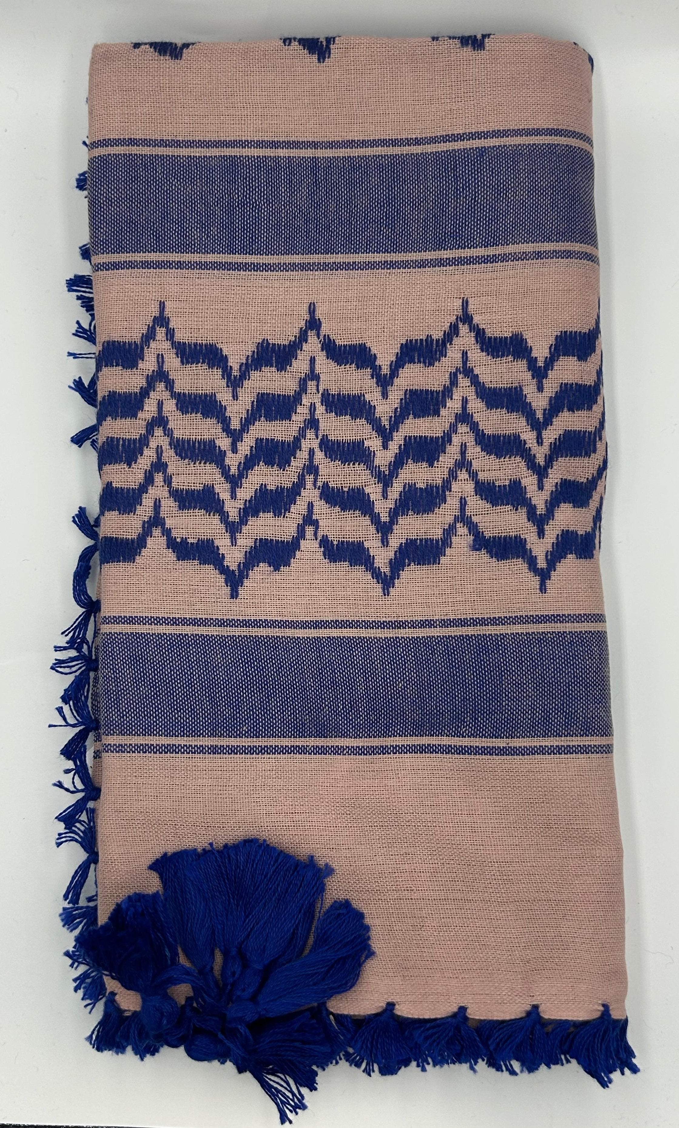 Blue and Brown Keffiyah