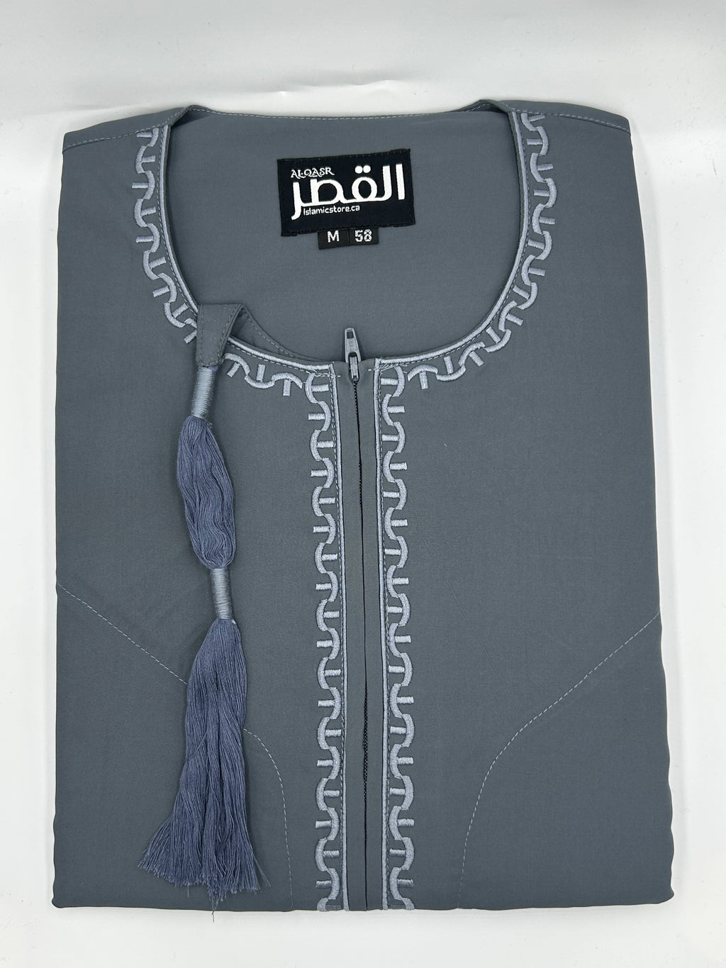 Al-Qasr Emirati kandura Dark Grey