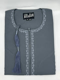 Al-Qasr Emirati kandura Dark Grey