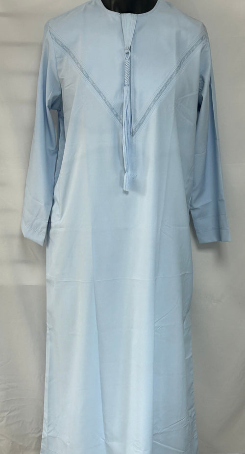 Al-Qasr Emirati kandura Light blue