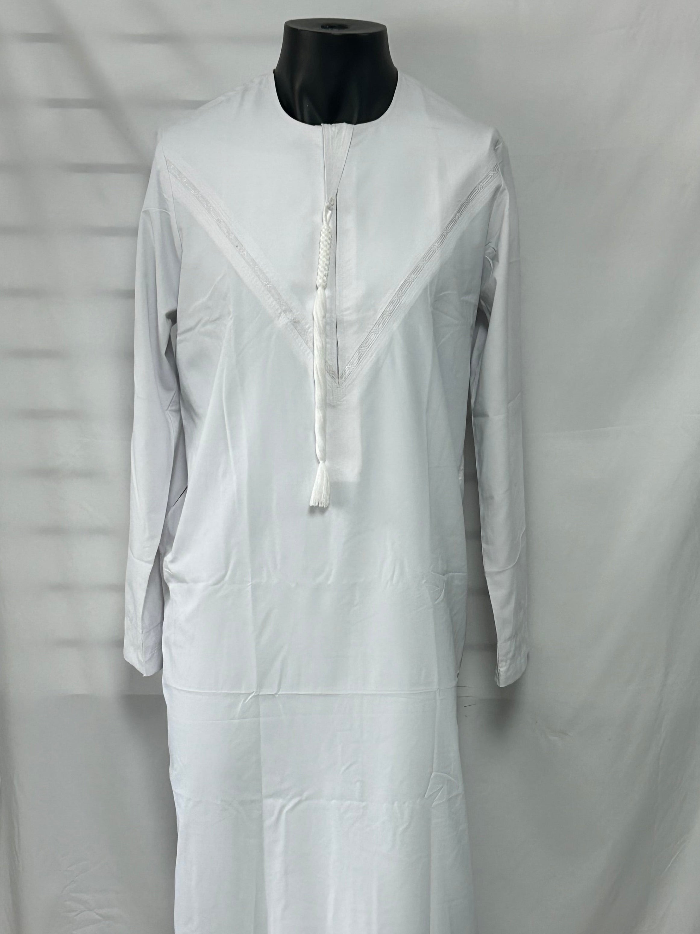 Al-Qasr Emirati kandura White