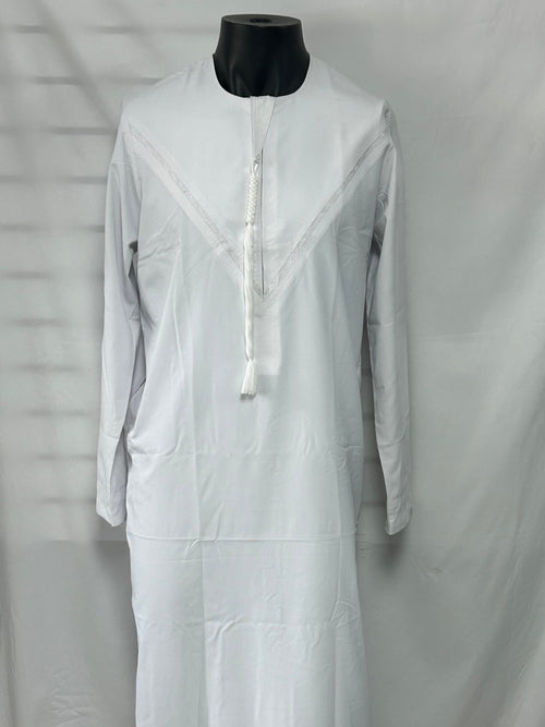 Al-Qasr Emirati kandura White