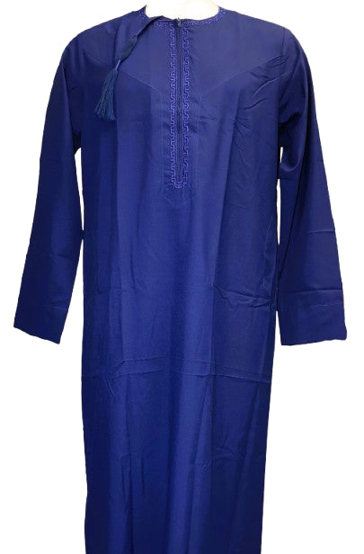 Al-Qasr Omani Kandura Navy blue