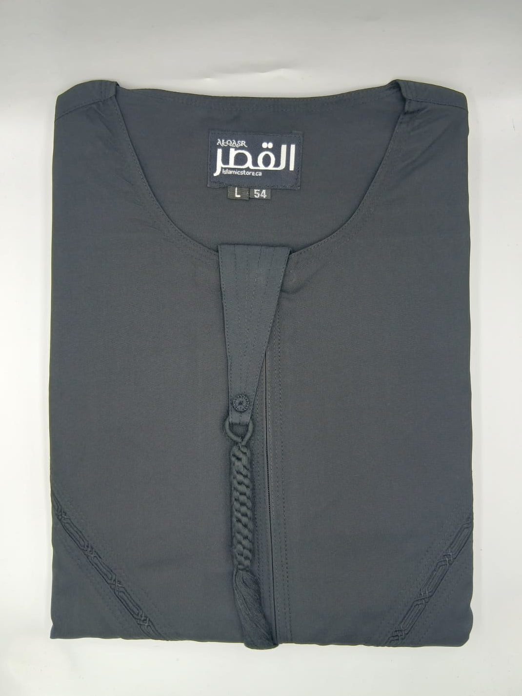 Al-Qasr Emirati kandura Black