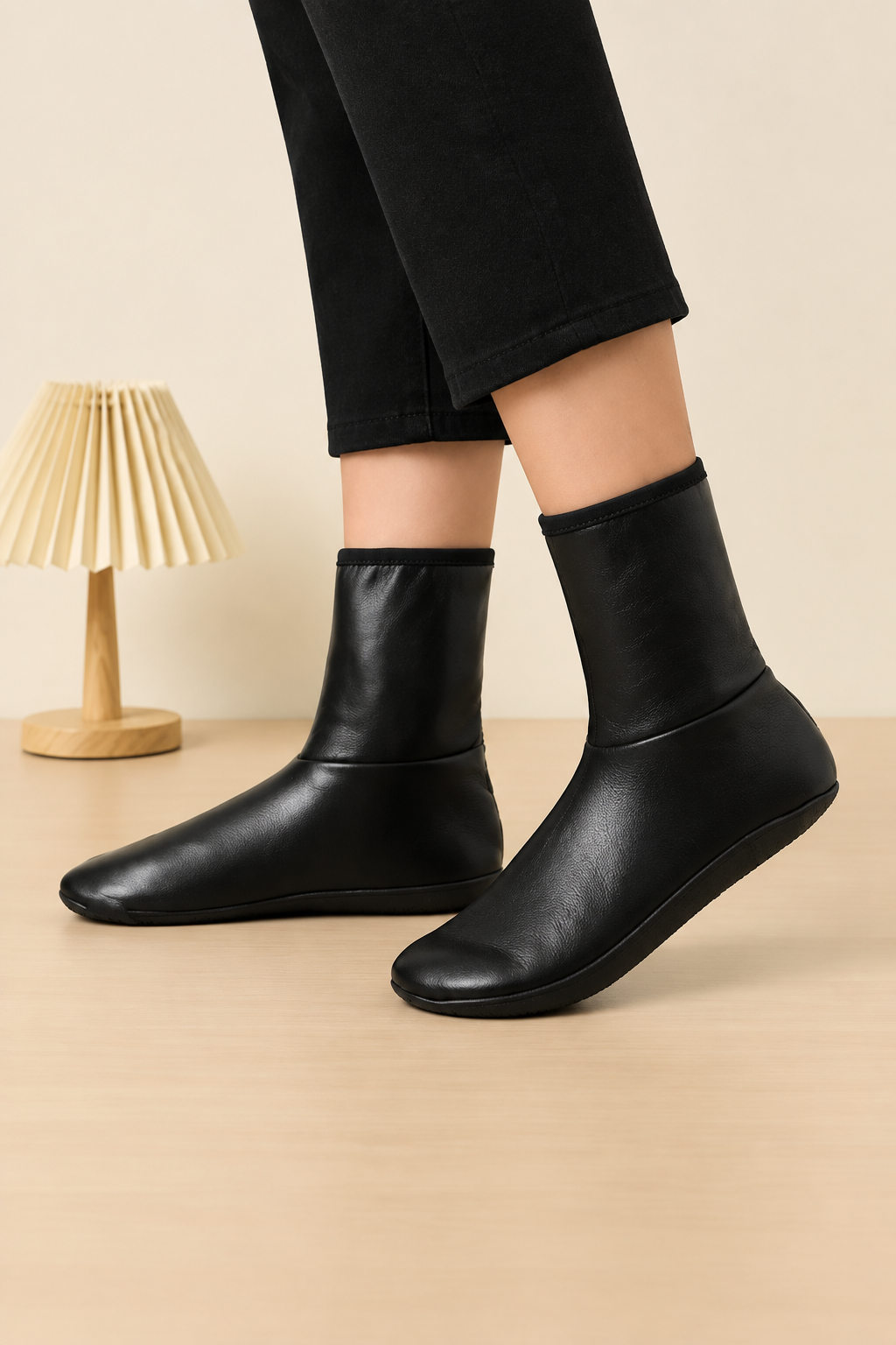 Synthetic Leather Wudu Socks