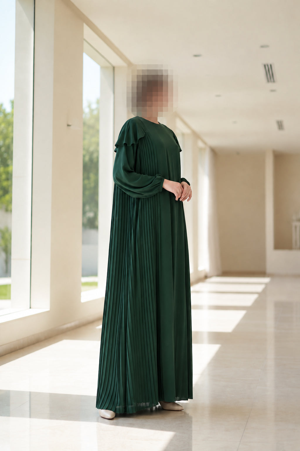 Turkish Abaya Umbrella bottom 3 colors