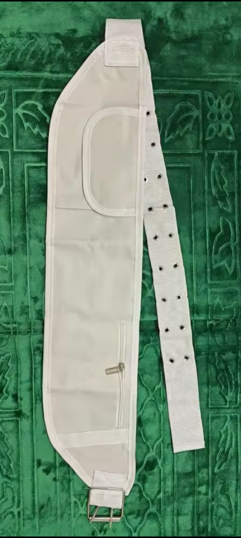 Hajj Belt with hooks and pockets