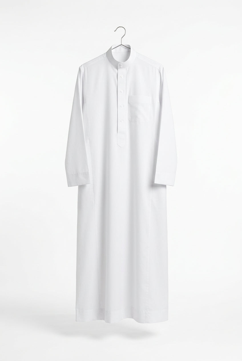 Rawat As Safa White Saudi Thobe